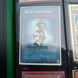 Black Luster Soldier. Yugioh Card