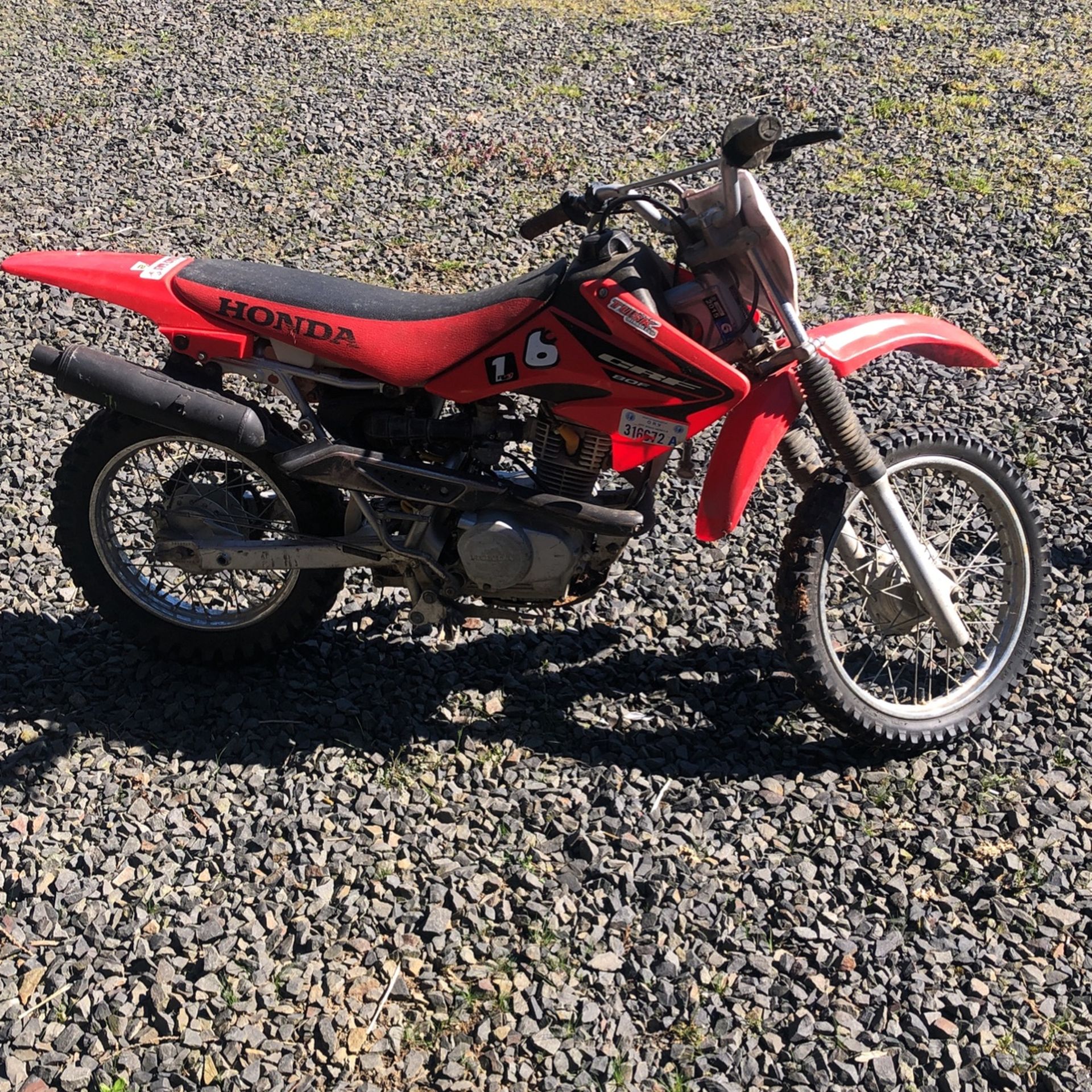 … 2005 Honda Crf80f. (reduced)