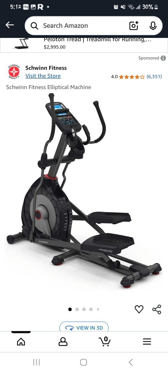 Schwinn 470 Elliptical