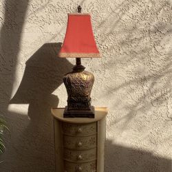 Lamp  With Shade $18