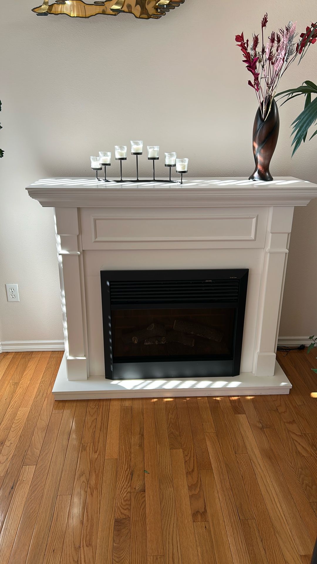 Electric Fire Place For Home Staging