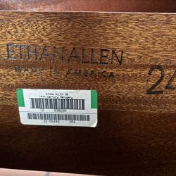 Ethan Allen 18th Century King Sleigh Bed Frame