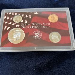 1999 S United States Silver Proof Set.