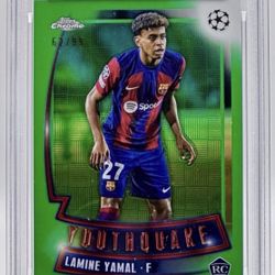LAMINE YAMAL ROOKIE CARD FC BARCELONA 