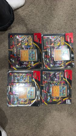 4 Sealed Pokémon Pitch Black Hangers
