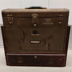 Vintage Craftsman 7 Drawer Machinist Toolbox 