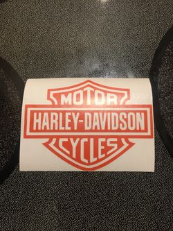 Harley Davidson decal