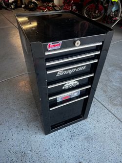 Snap on toolbox side cart