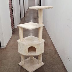 Cat tower Pickup Between 2;00-10:45 pm rainbow/charleston cash only read description