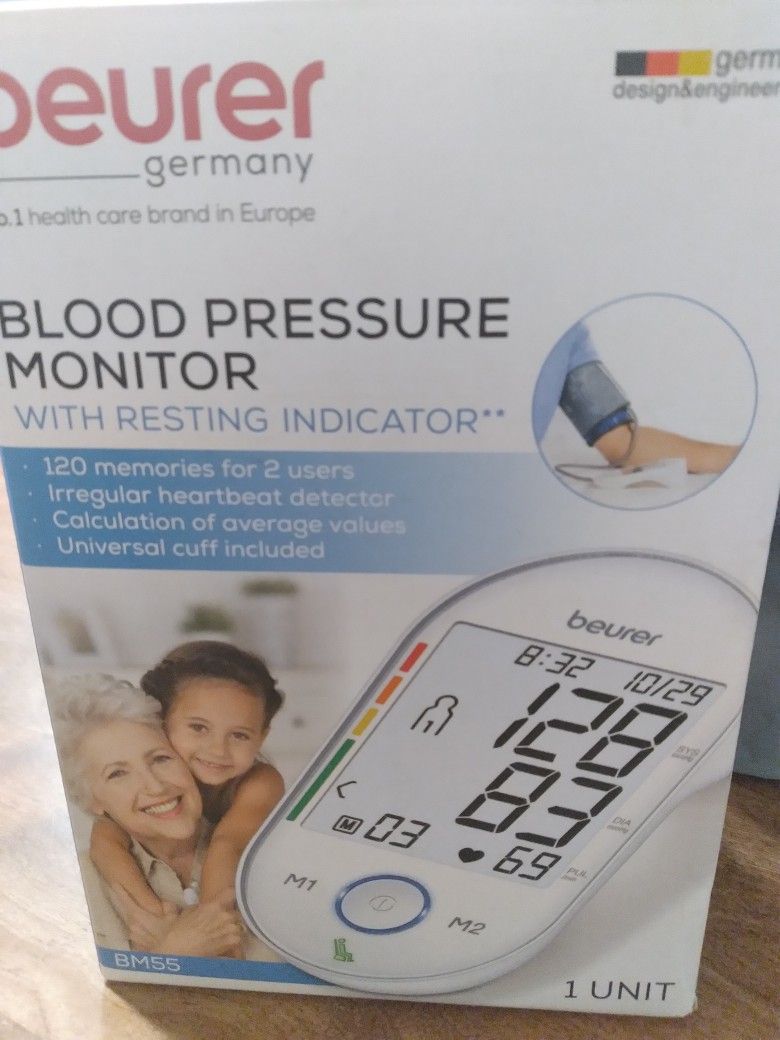 Beurer BM55 Upper Arm Blood Pressure Monitor Automatic & Digital