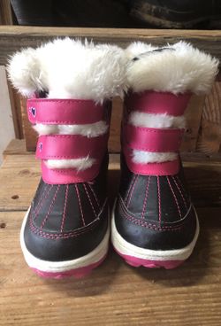 Snow Boots Little Girls sz 10