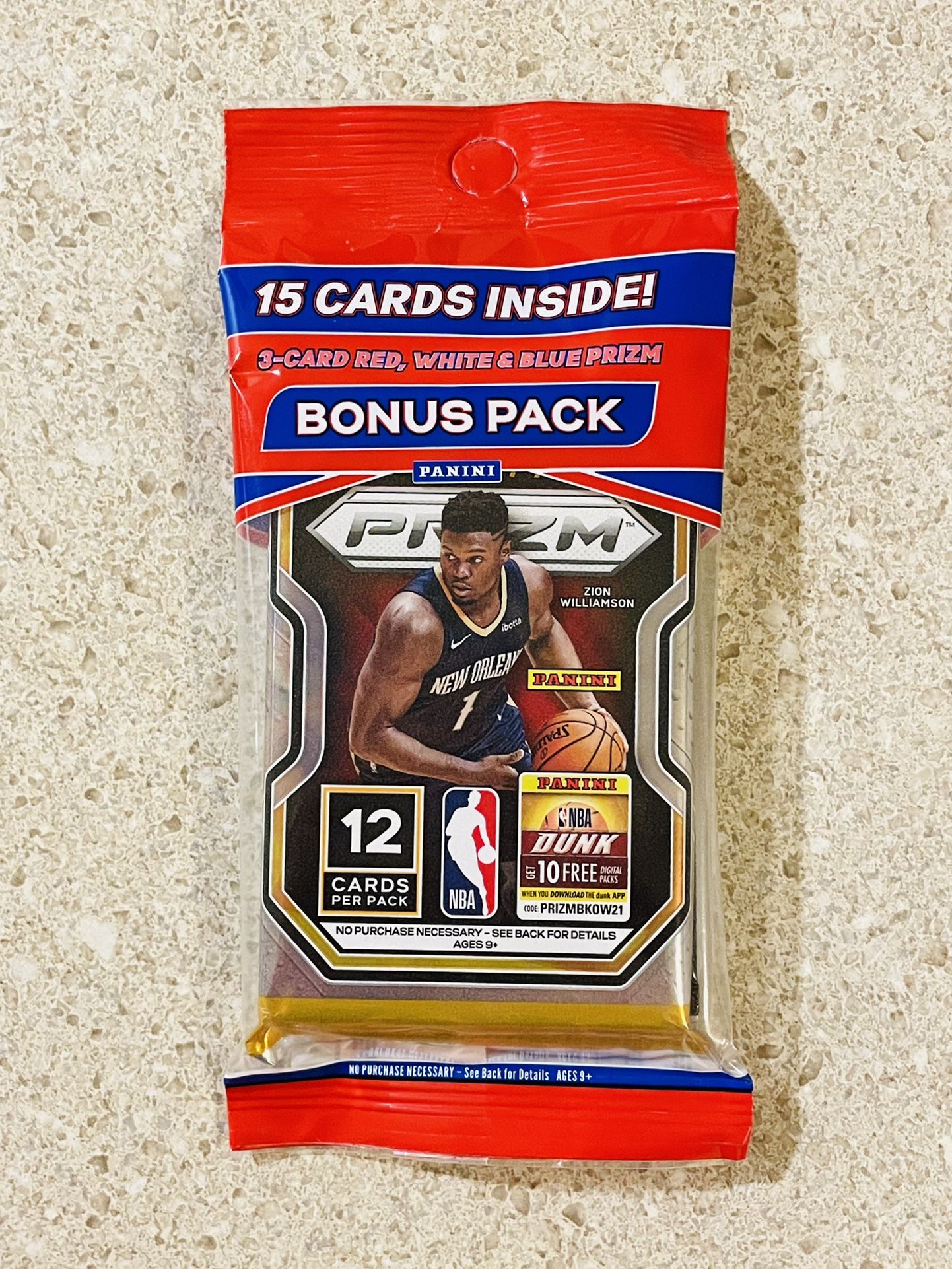 2020-21 Panini Prizm Basketball Value Cello Packs