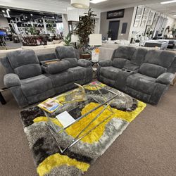 2 Pc Sofa And Loveseat 