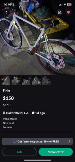 Fixie wheelie bike