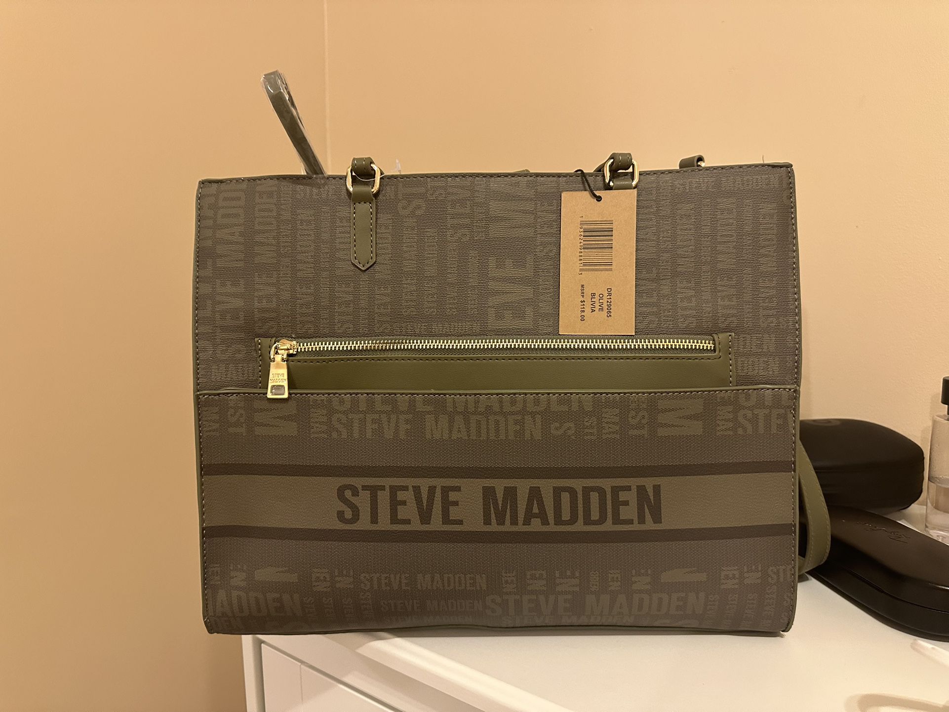 Steve Madden Olive Green Bag