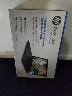 HP Touch Screen Laptop 