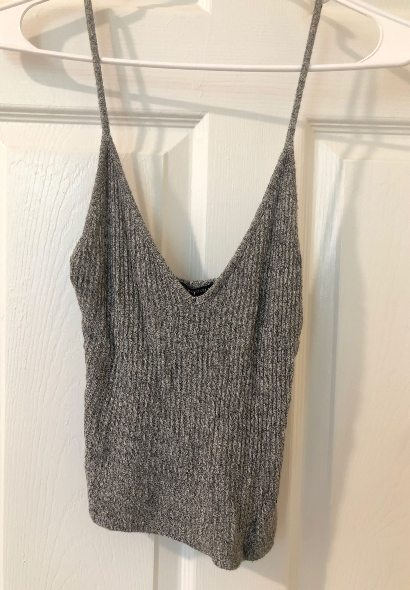 Brandy Melville grey tank top