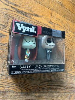 Sally And Jack Skellington Figurines Nightmare Before Christmas