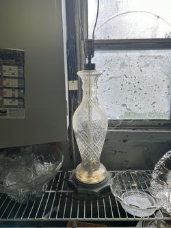 Waterford Crystal table lamp