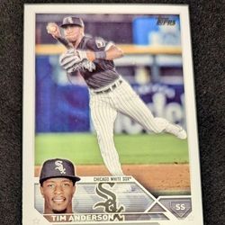 2023 Topps #282 Tim Anderson , Chicago Whitesox 