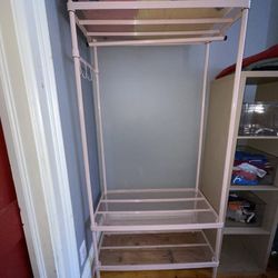 Pink Portable Closet 