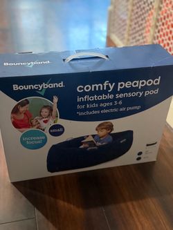 Comfy Hugging Peapod Small 48" for Pre-K/Elementary School Kids by Bouncyband® *Electric Pump Included