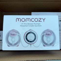 Momcozy Breast Pump V1 Pro Hospital-Grade, Hands-Free & Portable Wearable Pump,