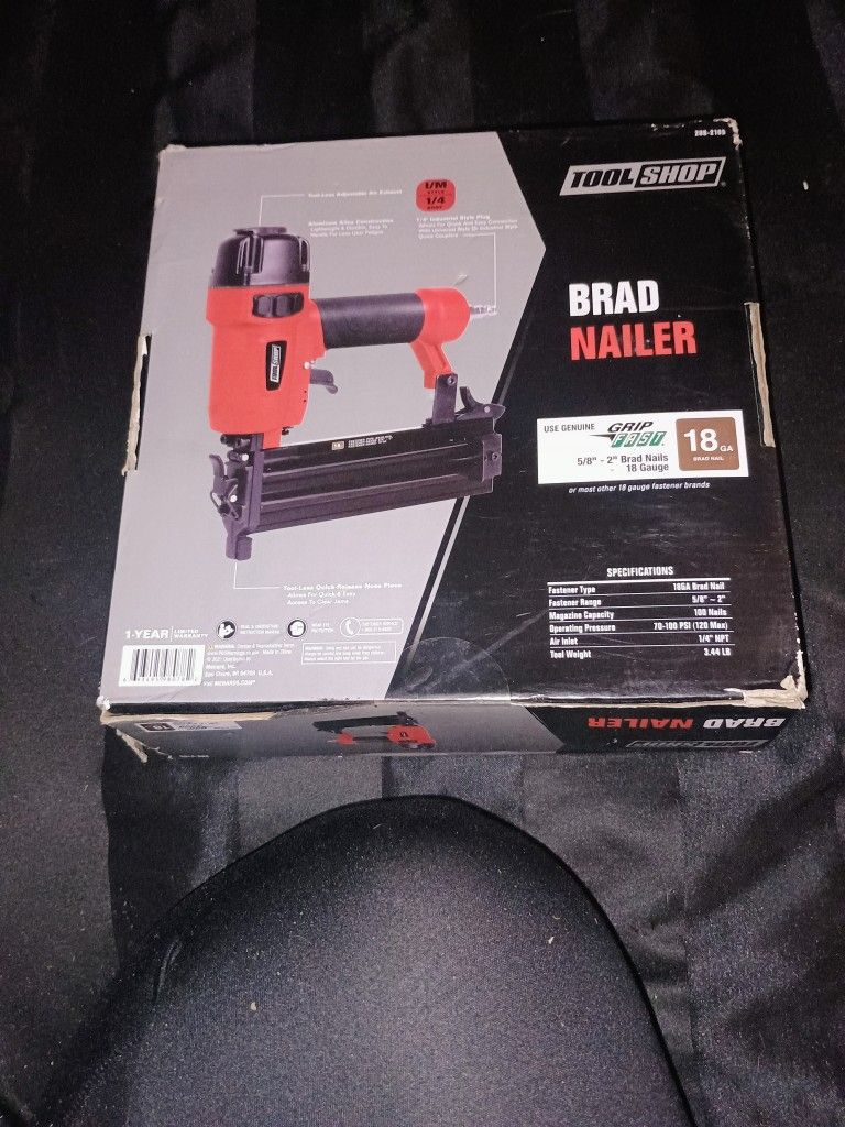 Tool Shop Brad Nailer