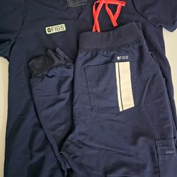 FIGS Scrub Set (Top & Bottom) Racing Edition