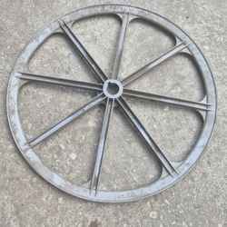 16" Diameter V Belt Pulley 1" Bore Gas Engine Ice Cream Machine Tool Machines Tools Garage Shop