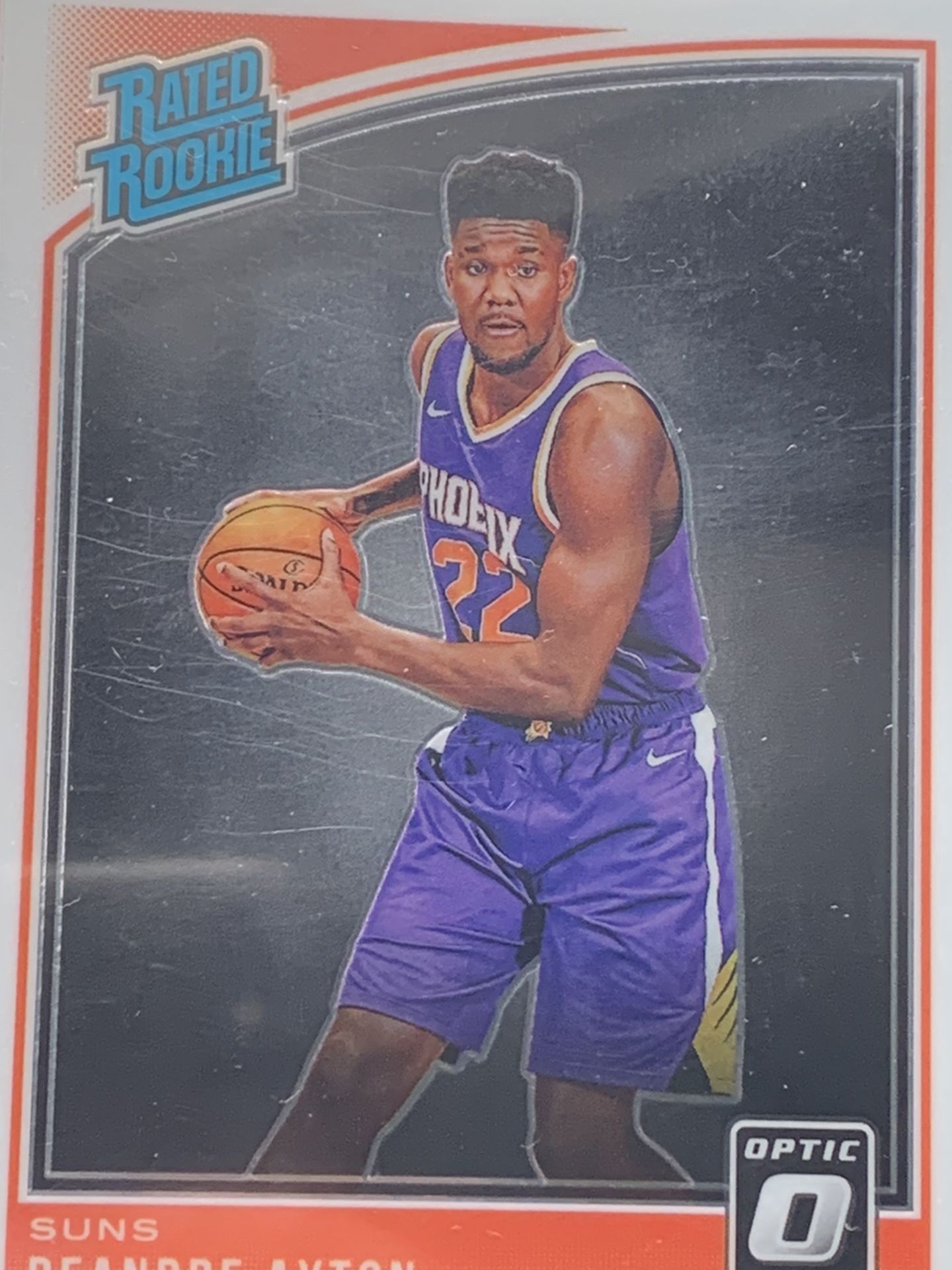 Deandre Ayton optic Rookie Gem Mint Suns NBA