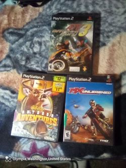 Lot of 3 PlayStation 2 Games