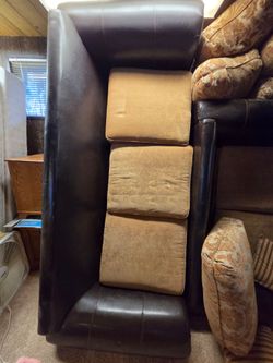 Leather couches