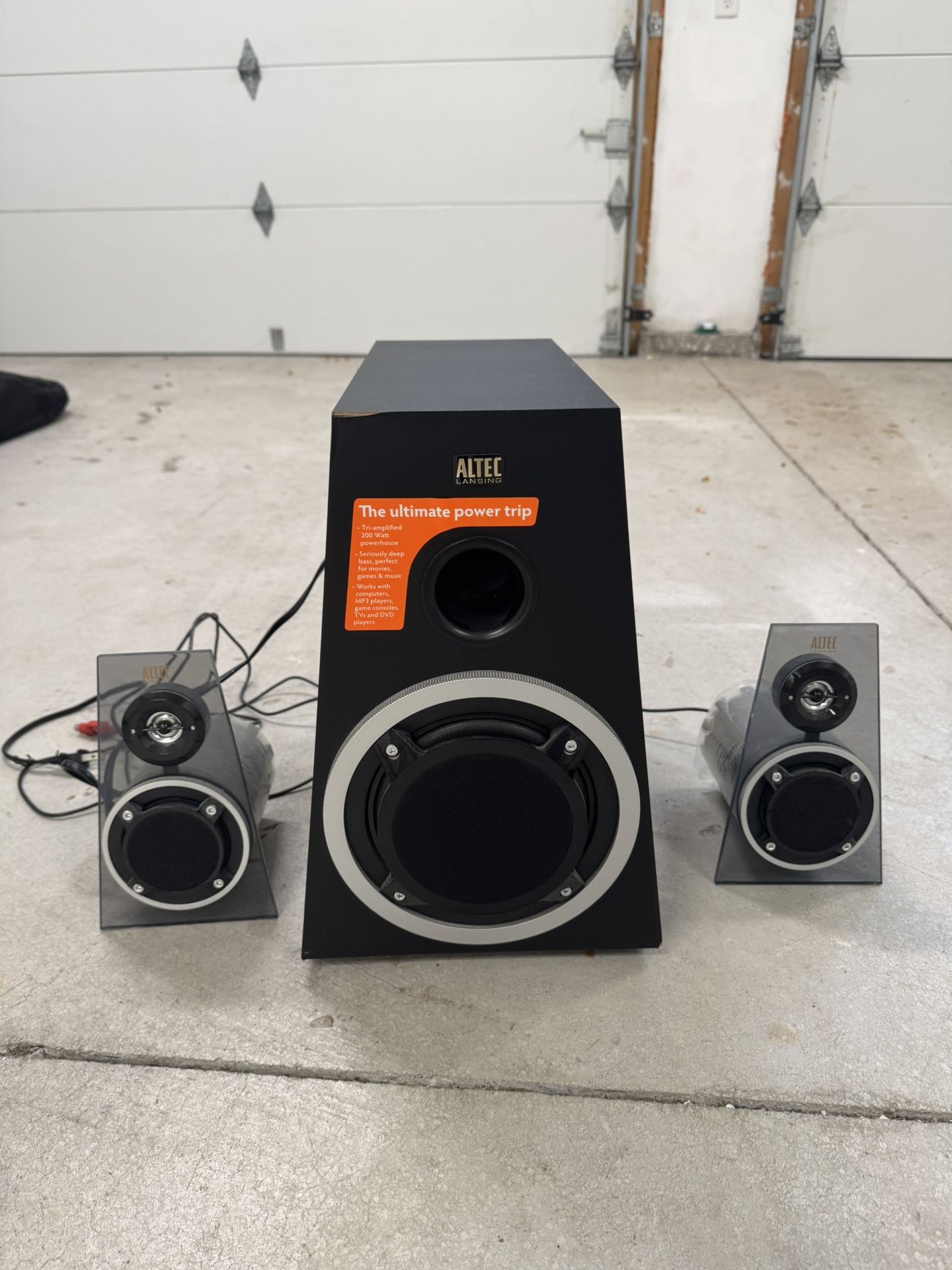 Computer Speakers W/ Subwoofer