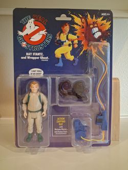 HASBRO KENNER The Real Ghostbusters RAY STANTZ & WRAPPER GHOST 2020 Reissue NIB