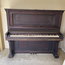 Weser Bros Cabinet Grand Piano