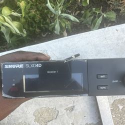 SHURE SLXD4D/SM58 DUAL WIRELESS MICROPHONE SYSTEM