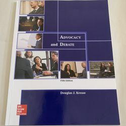 Advocacy And Debate