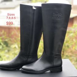 Coach Rilee Knee High Boot Size 7