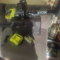 18" Ryobi Chainsaw 40 Volt 