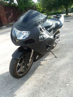 2003 03 Suzuki GSX R GSXR 750 crotch rocket sports bike motorcycle
