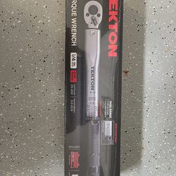 TEKTON 1/4 inch Drive Torque Wrench Dual Range