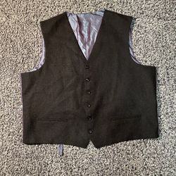 6 Button Vest With a iridescent lining
