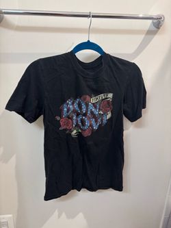Bon Jovi Graphic Band Short Sleve Tee