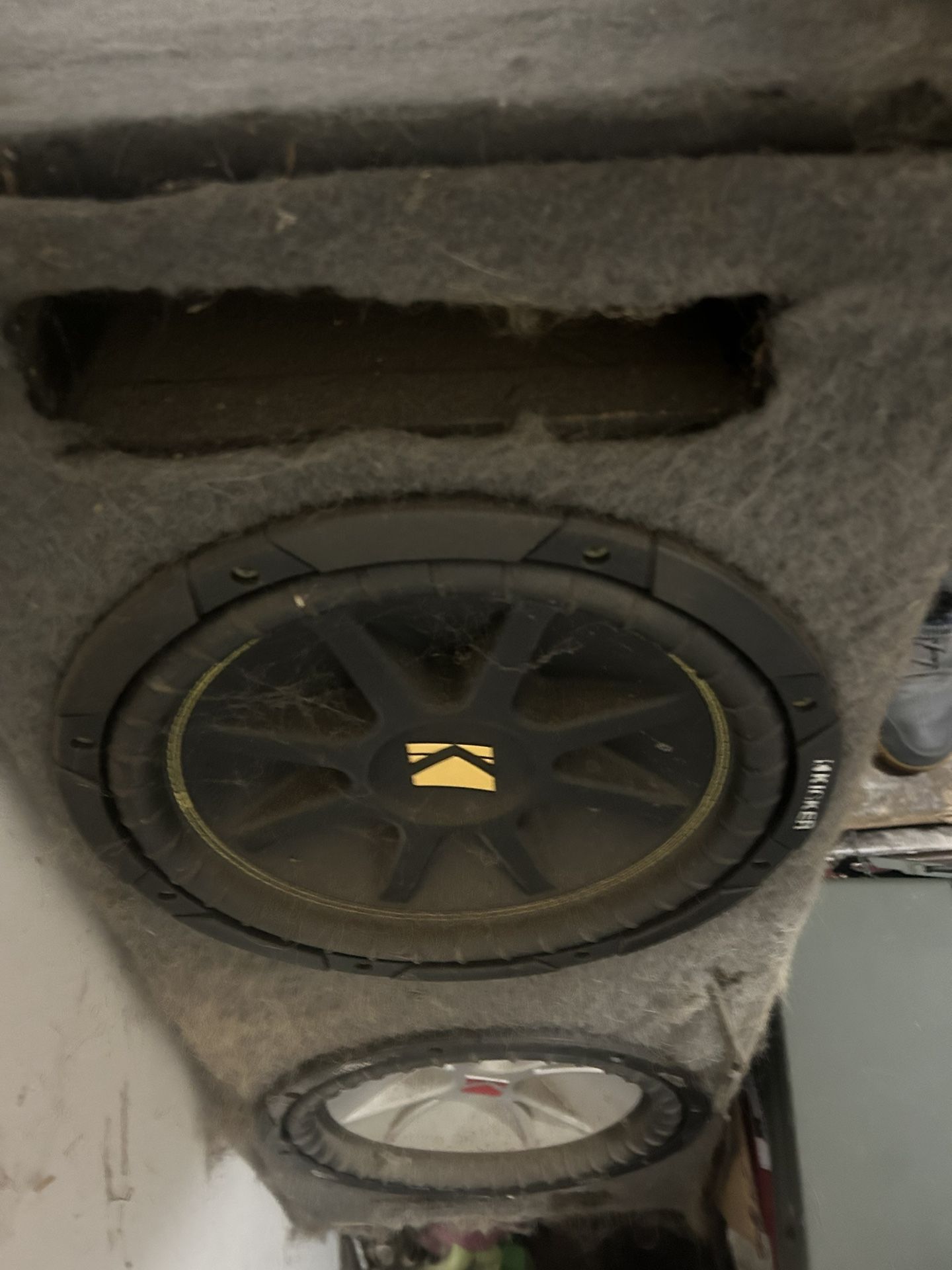 Subs In a Pre Made Box And Amplifier