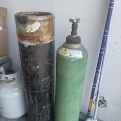 Oxygen And Acetylene Bottles