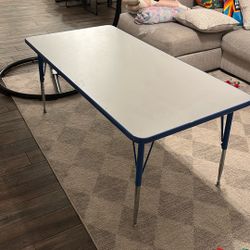 Blue And Gray Table