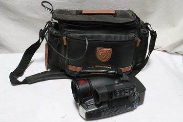 Panasonic Palm Corder With Solidex Bag