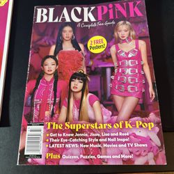 Black Pink K-Pop Stars
