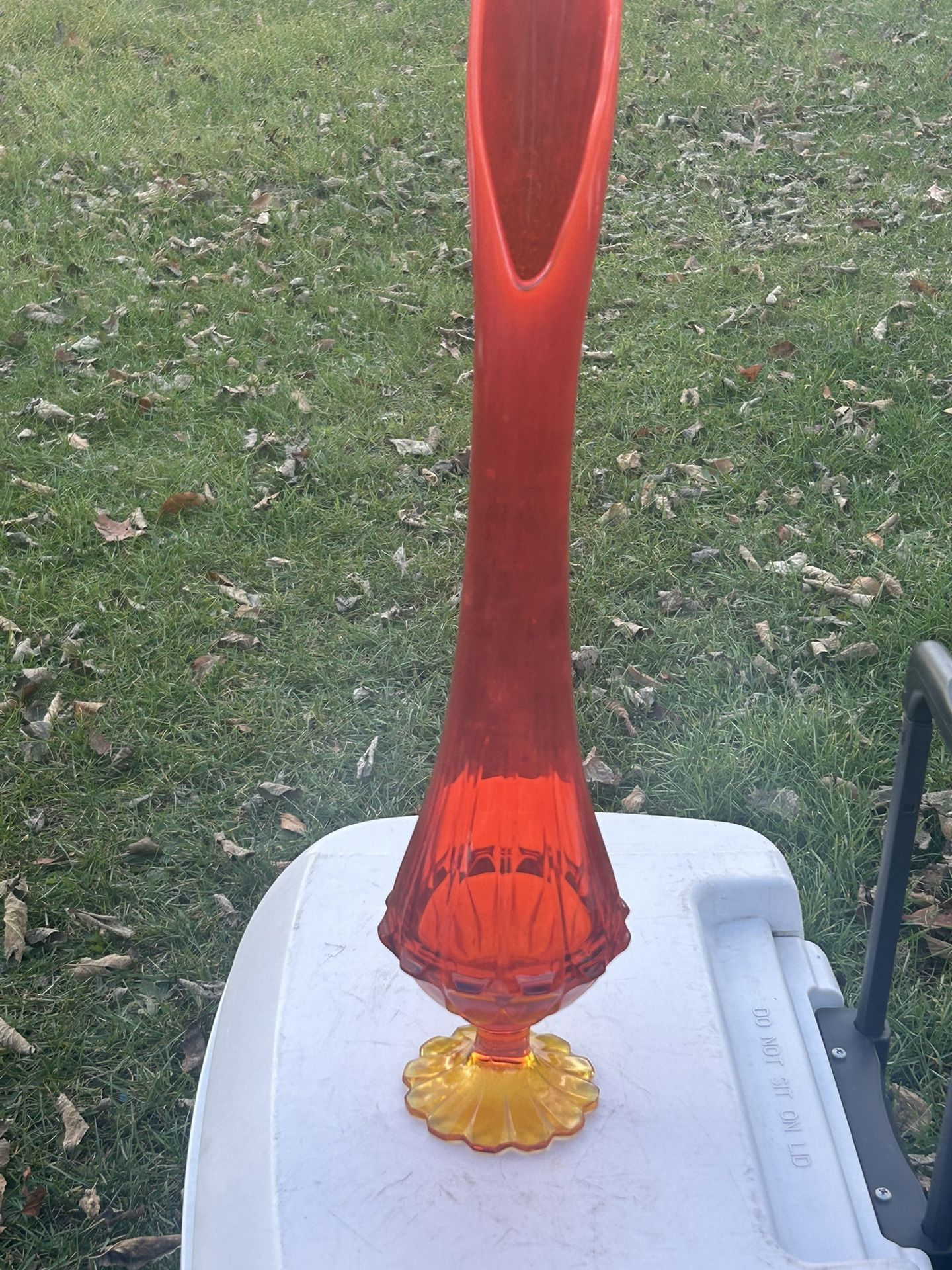 Mid Century LE Smith Footed Great Shape